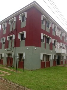 TO LET: 3 units of 2 bedroom flats on upper floors with 1toilet/1bath, wardrobe, kitchen cabinet, & personal meter within a secured estate with 24/7 uniformed security.