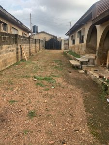 FOR SALE:  2 units of 3  Bedroom Flats, fenced and gated sitting on a plot of land @ Oke Itunnu, Ilesa, Osun State.