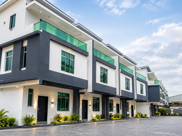 Newly Built 4-Bedroom Terrace Duplexes with BQ, Swimming Pool & Gym