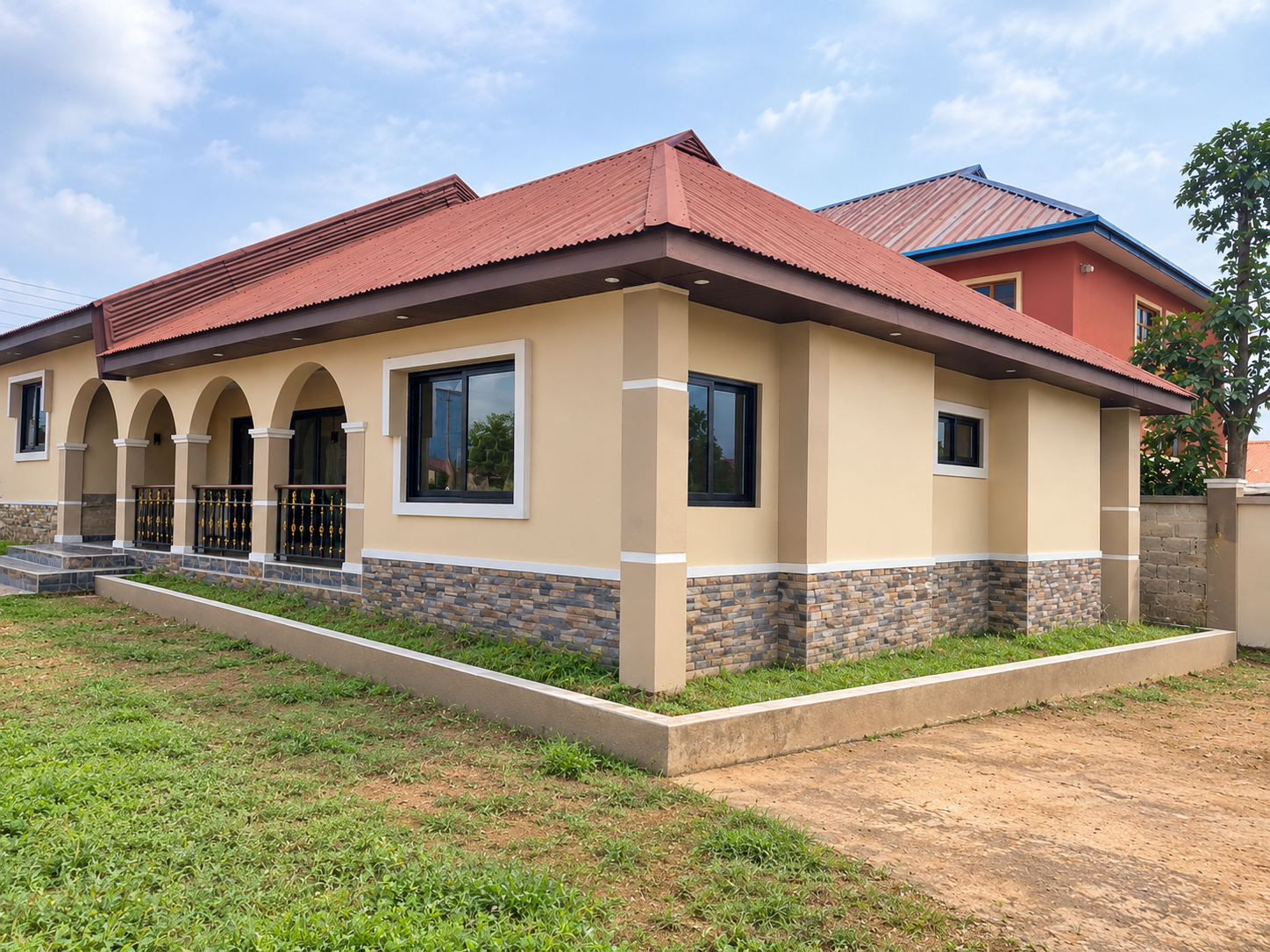 Solid and Well-Maintained Bungalow with Two 3-Bedroom Flats